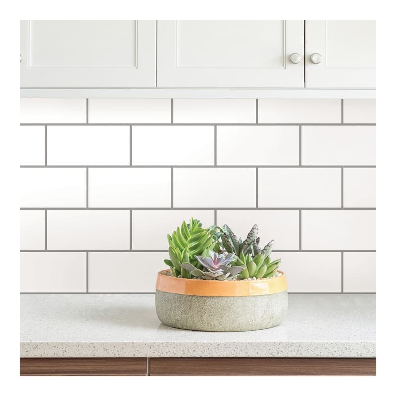 InHome Subway Tile Peel & Stick Backsplash Tiles
