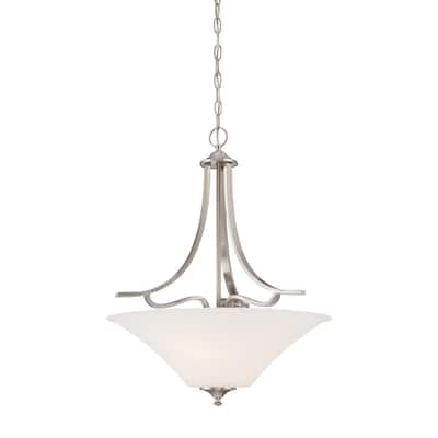 ELK Home Treme 20in W x 20in D x 20in H 3-Light Pendant - Brushed Nickel