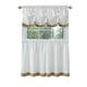 preview thumbnail 10 of 18, Lana Window Curtain Tier Pair and Valance Set