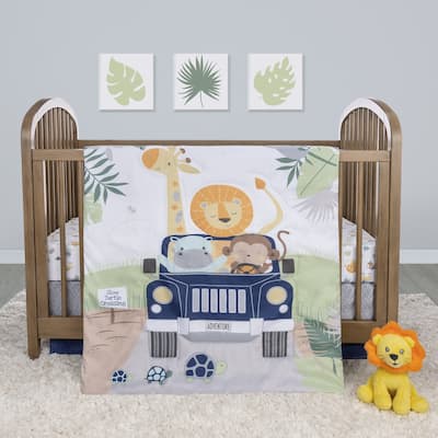 Sammy & Lou Off Road Adventure 4 Piece Crib Bedding Set