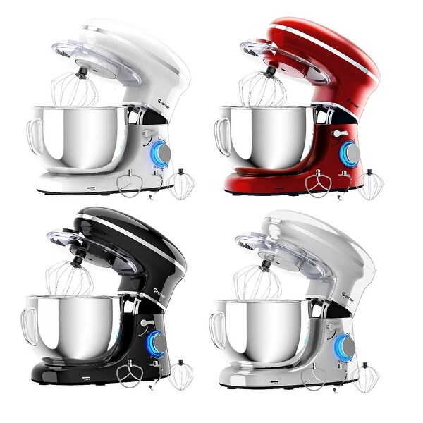 Costway 6.3Qt Tilt-Head Food Stand Mixer 6 Speed 660W w/Dough Hook,. Opens flyout.