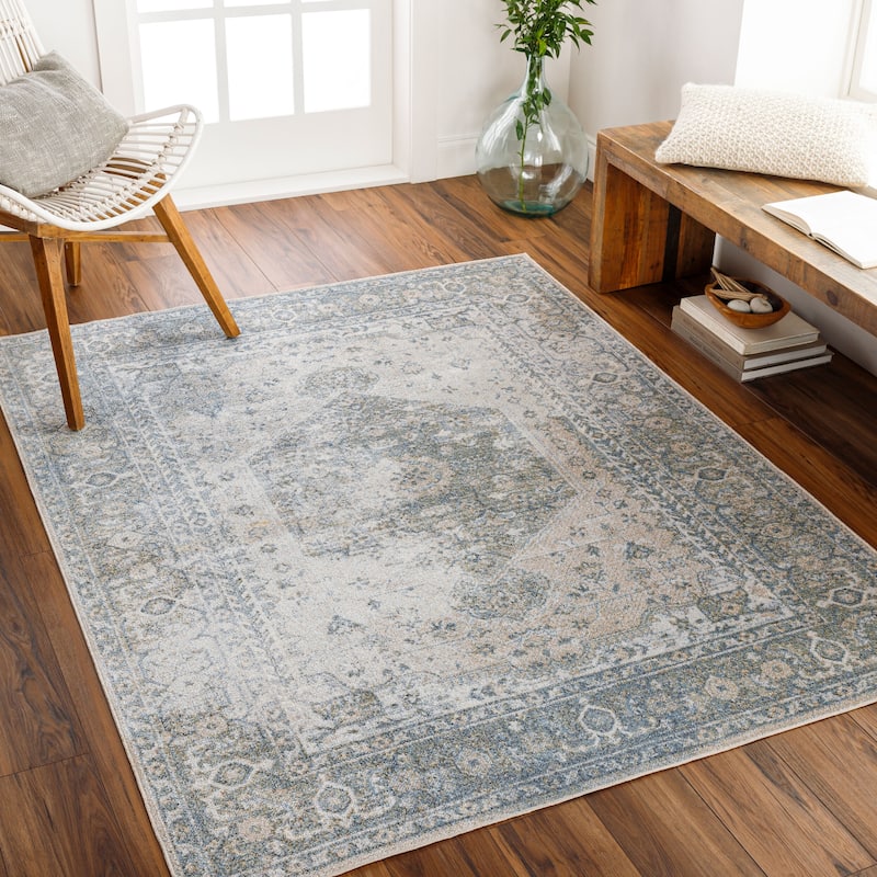 Livabliss Lillian Transitional Washable Area Rug