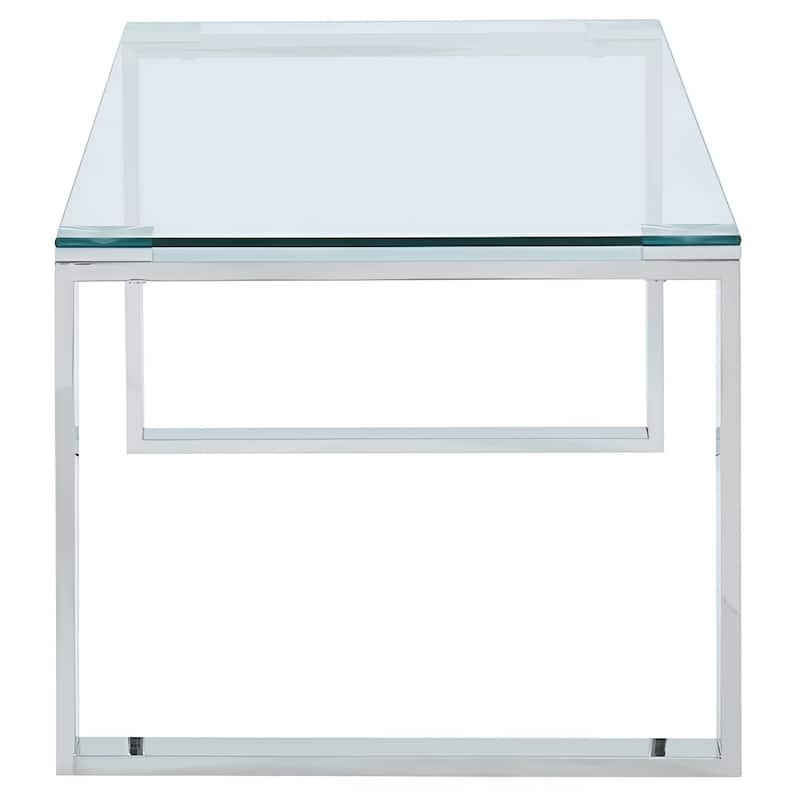 Gen Condo Glass Large Coffee Table Sleek Design