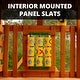 preview thumbnail 15 of 13, Gorilla Playsets Ozark II Wooden Outdoor Swing Set with Gray Slides