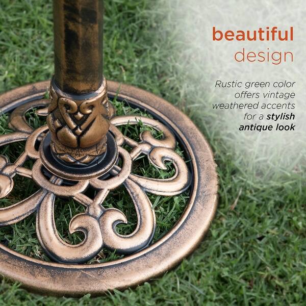 Shop Alpine Corporation 3 Tiered Pedestal Water Fountain Bird Bath