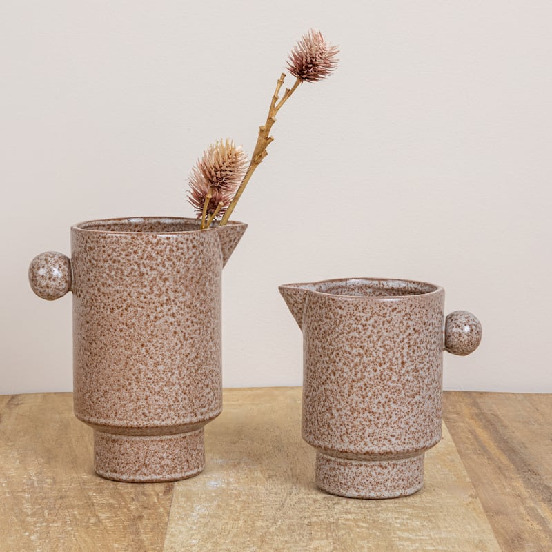 Stoneware Pitcher