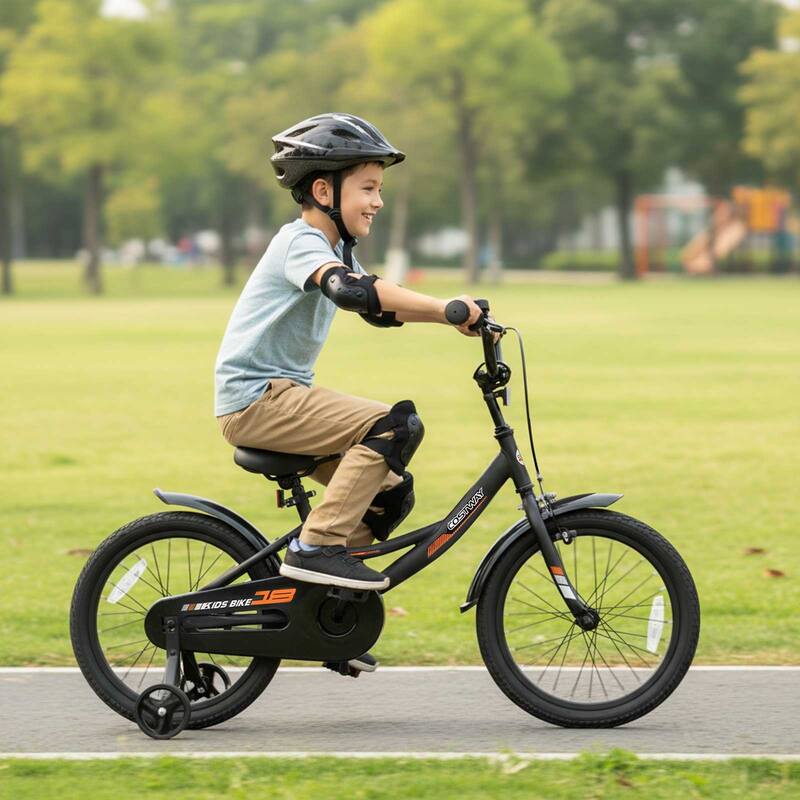 Costway 14" Kids Bike with Removable Training Wheels Adjustable Seat & - See Details