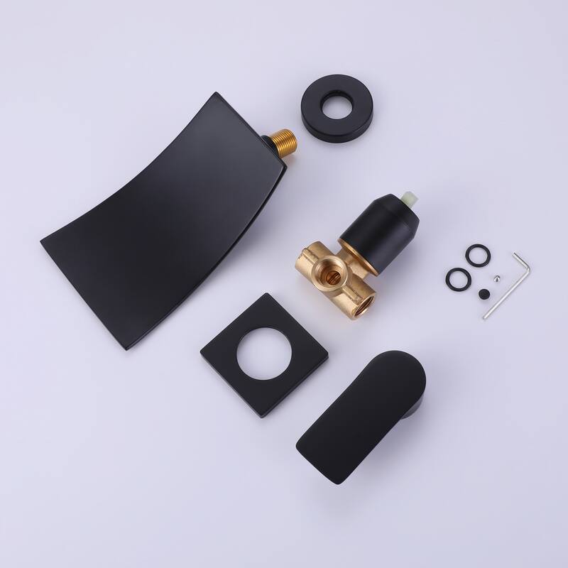 Widespread Waterfall Sink Faucet Bathtub Mixer Taps Bed Bath & Beyond