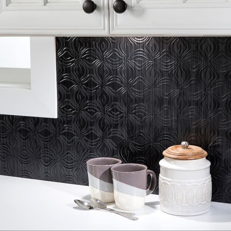 FASÄDE Lotus Decorative Vinyl Backsplash Panel