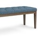preview thumbnail 74 of 78, WYNDENHALL Hopewell 48 inch Wide Traditional Rectangle Ottoman Bench