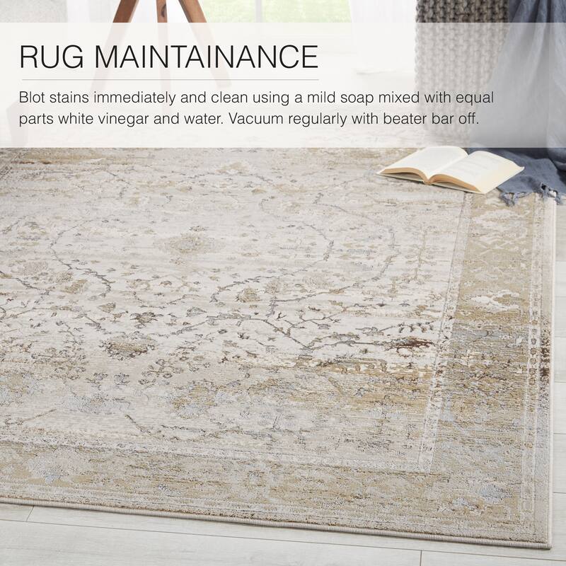 Tajsa Medallion Area Rug