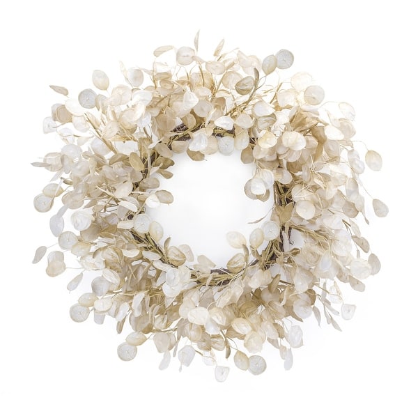 slide 2 of 2, Silver Dollar Wreath