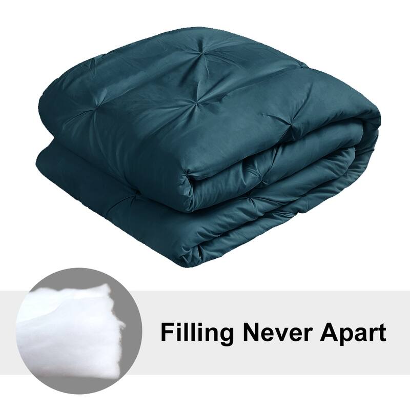 Shatex Pintuck Bedding Comforter Sets