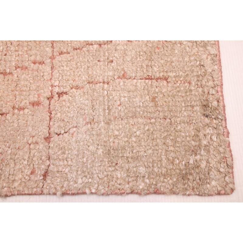 ECARPETGALLERY Hand-knotted Elysian Tan Silk Rug - 5'11 x 8'11