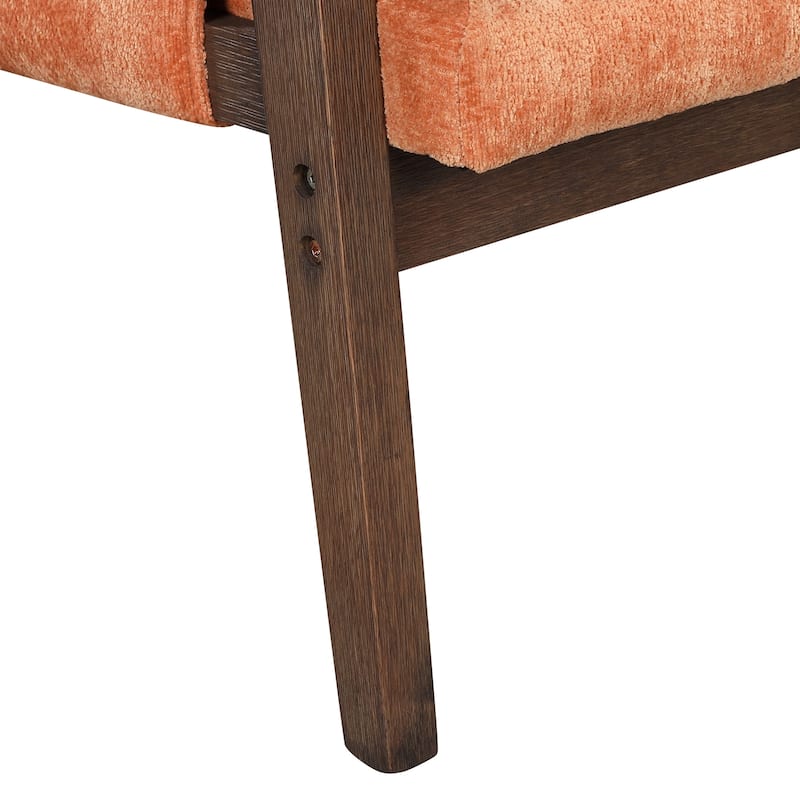 Mid-Century Modern Velvet Accent Chair