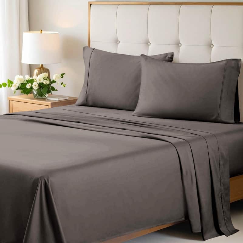 Superior Egyptian Cotton 700 Thread Count Eco-Friendly Solid Sheet Set