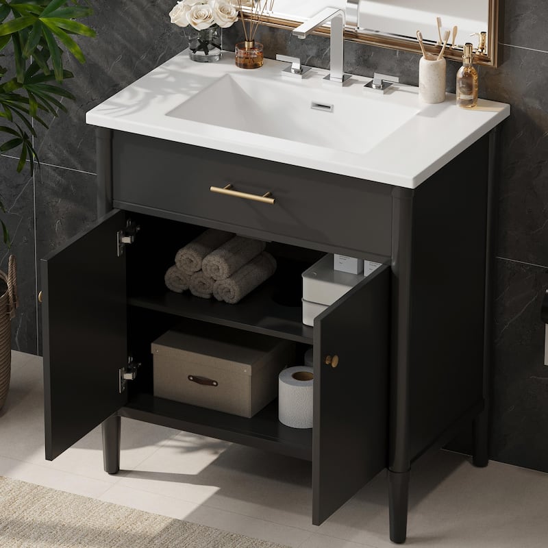 31" Bathroom Vanity with Sink