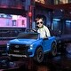 preview thumbnail 7 of 6, Ford Ranger 12V Kids Ride-On Car with Remote, Music & LED Lights - Blue