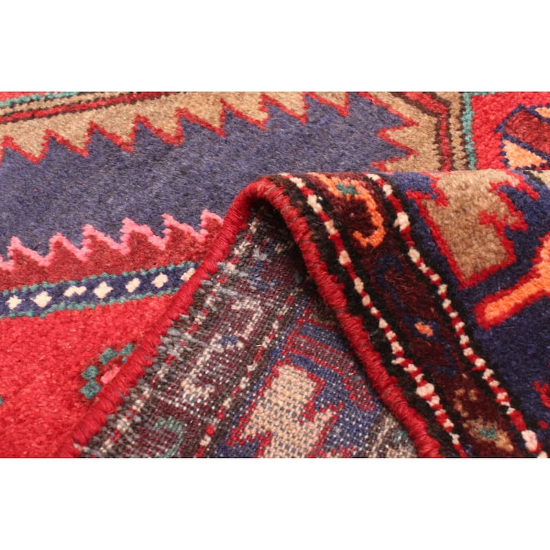 ECARPETGALLERY Hand-knotted Konya Anatolian Navy Wool Rug - 3'6 x 7'11