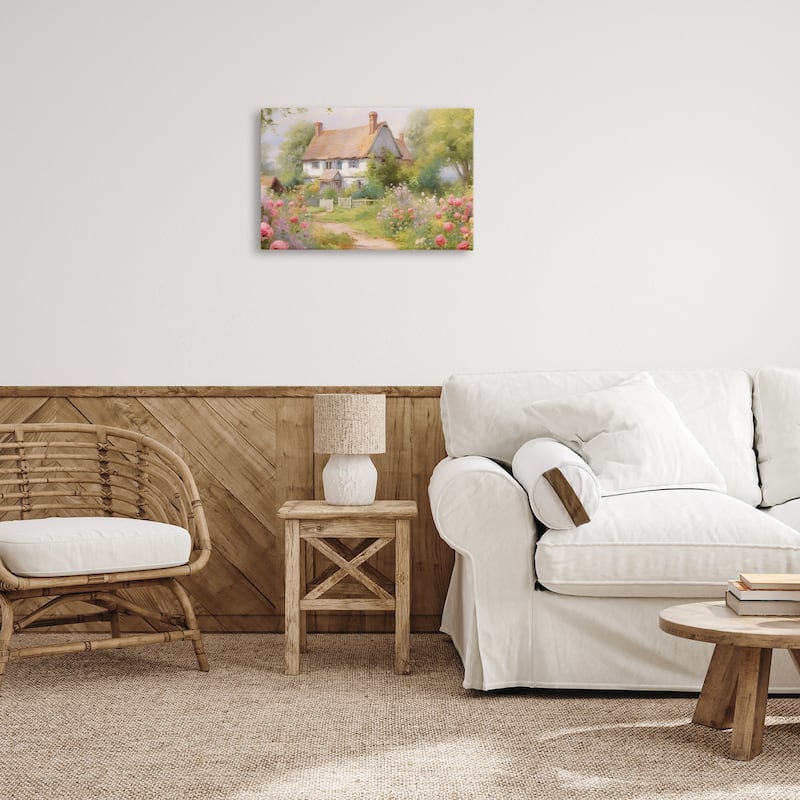 Stupell Nature Filled Cottage Garden Canvas Wall Art Design By Nini Art
