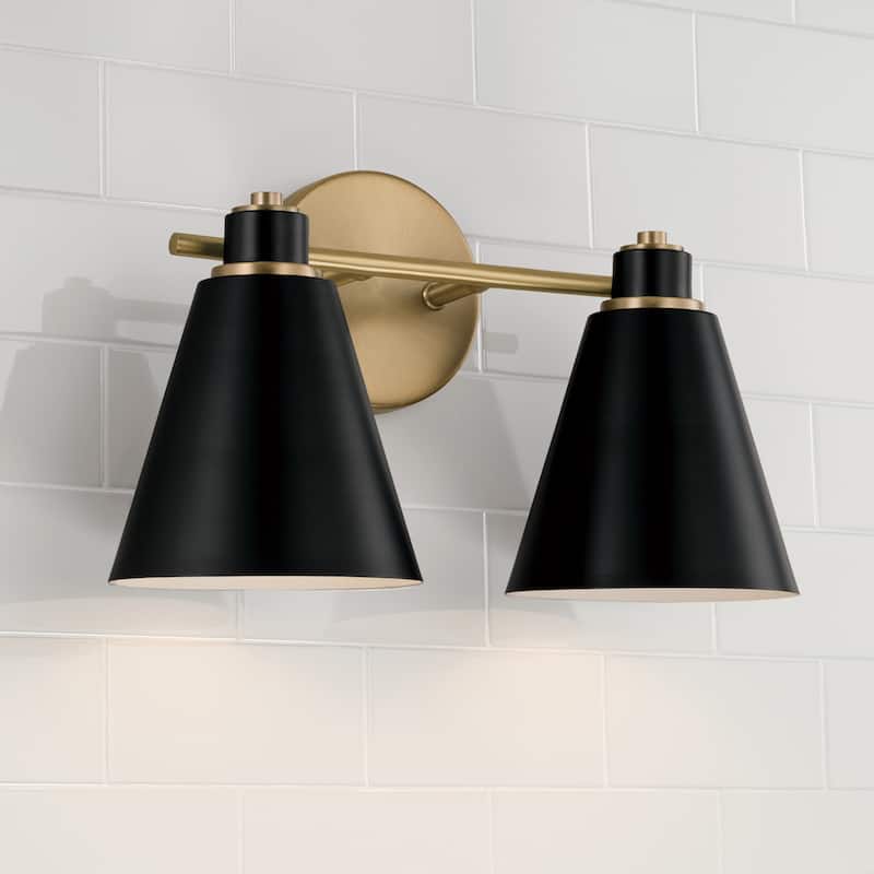Bradley 2-light Bath/ Vanity Fixture