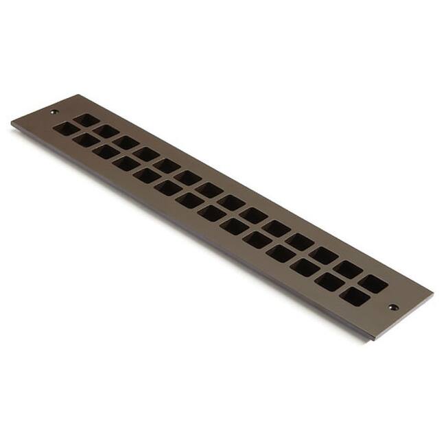 Reggio Registers Grid Series 2-1/4" x 14" Floor Grille without