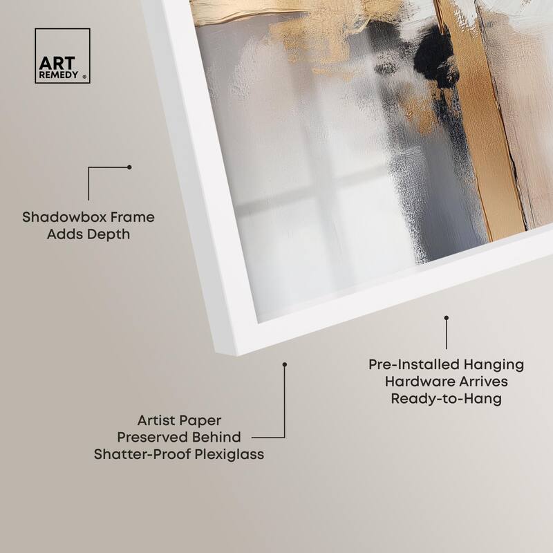 Golden Hour I Shadowbox by Art Remedy