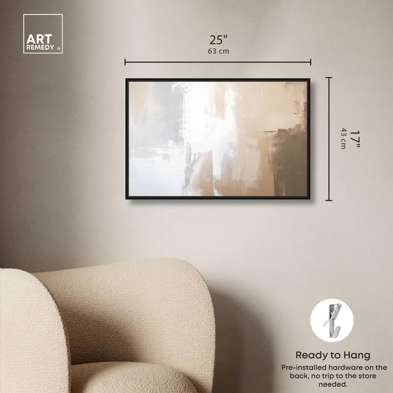 Solace in Softness I Canvas by Art Remedy