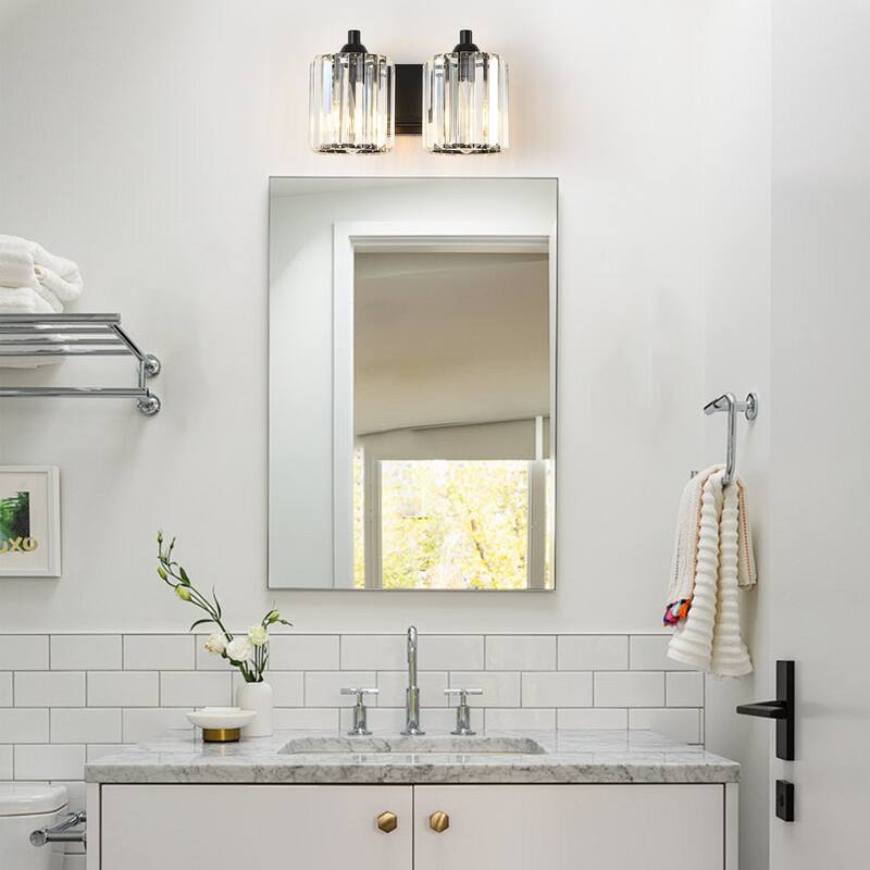 Crystal Dimmable Wall Sconce Light