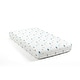 preview thumbnail 5 of 3, Lush Decor Dinosaurs Roar Allover Trees Soft Micro Plush Fitted Crib Sheet - 52"x 28"