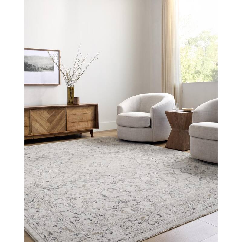 Livabliss Gakko Traditional Area Rug - Cream - 12' x 15'