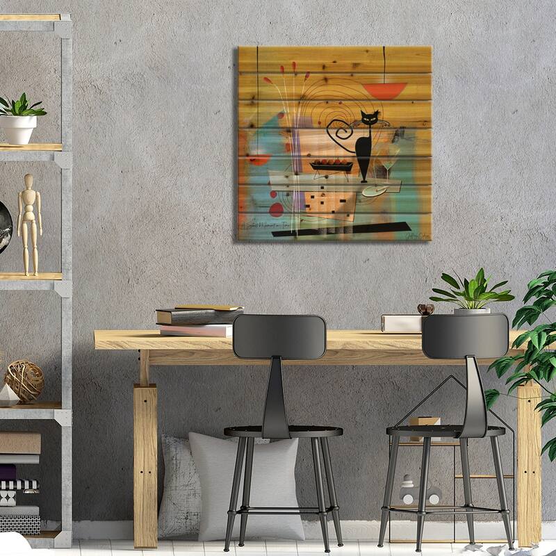 A Short Moment In Time Print On Wood by Jeffrey Coleson - Multi-Color