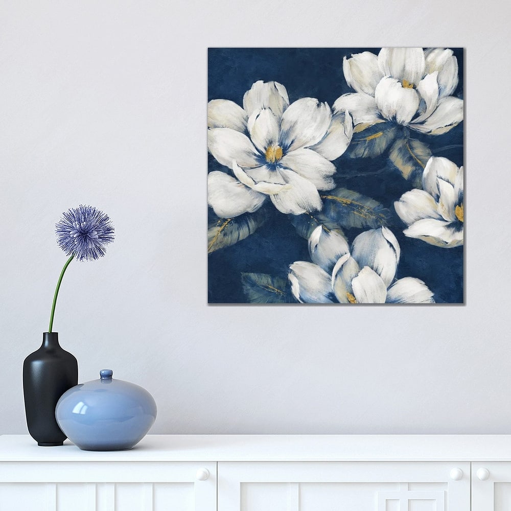 iCanvas "Magnolias Indigo" by Nan Canvas Print