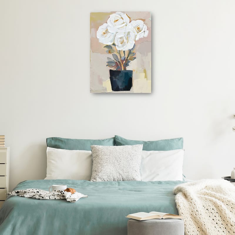 Petal Panache III By Studio Arts Canvas Art Print