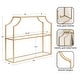 preview thumbnail 67 of 69, Kate and Laurel Ciel 4-tier Wall Shelf