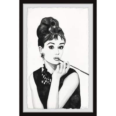 Fabulous Shirley Framed Wall Art, Elegant Home Touch - Sophisticated Artwork for Refined Décor