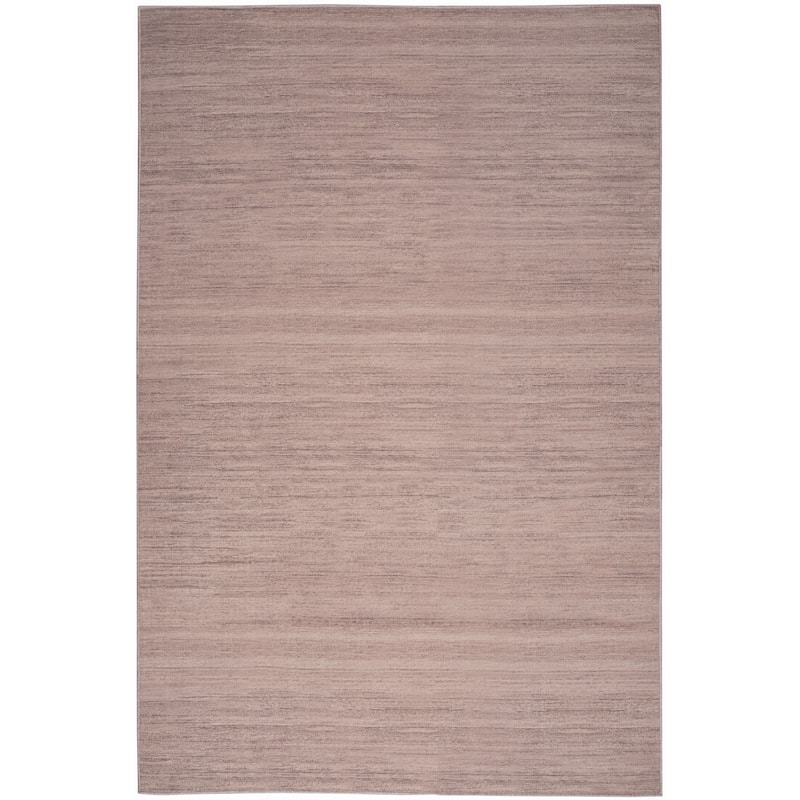 Nourison Washable Essentials Indoor Solid Area Rug - 4' x 6' - Natural