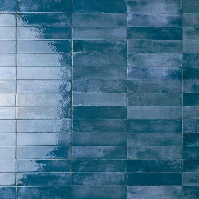 Mojave 2" x 10" Porcelain Tile - Blue - 2 x 10