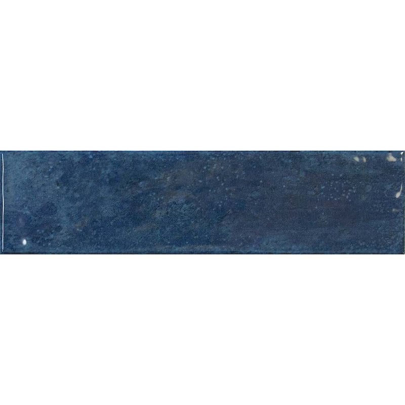 Havasupai Falls 3x10 Glossy Ceramic Subway Tile - Wall, Backsplash - 3 x 10 Sample - Azul