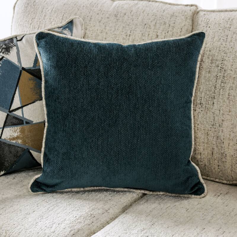 Mecia Transitional Chenille Rolled Arms 2-Piece Sofa Set by Furniture of America