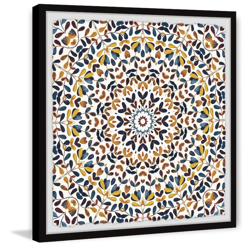 Pattern of Life Framed Print