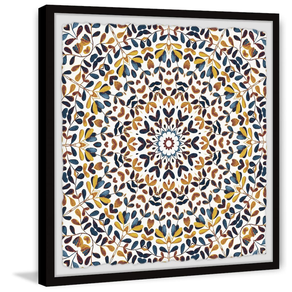 Pattern of Life Framed Print