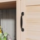 preview thumbnail 17 of 25, Outsunny Potting Bench Table with Faucet, Sink, Hooks and Storage Cabinet, Outdoor Prep Table Gardening Bench