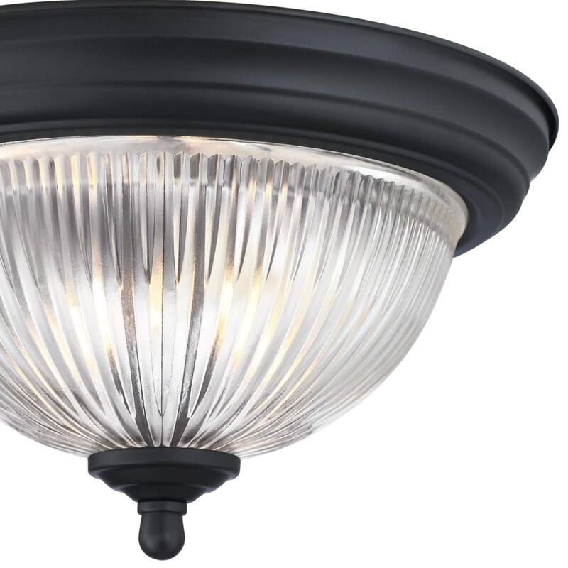 Westinghouse 6117700 11" Wide Flush Mount Bowl Ceiling Fixture