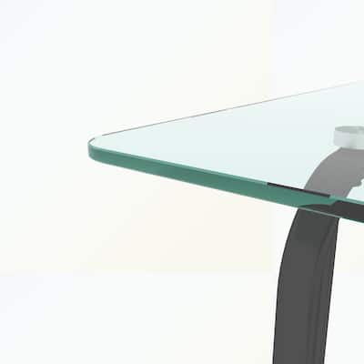 Rectangle Dining Table with Metal Frame