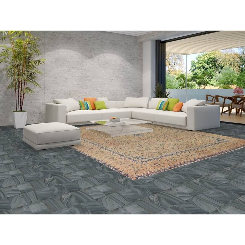 Hand Knotted Oriental 100% Wool Carpet Traditional Floral Pink Kashan Area Rug - 11' 11'' X 10' 1''