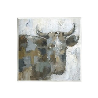Stupell Abstract Cattle Farm Animal Wall Plaque Art by Nan - Bed Bath ...