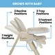 preview thumbnail 8 of 18, 2-in-1 SlimFold High Chair for Babies and Toddler - 9'6" x 13'6"