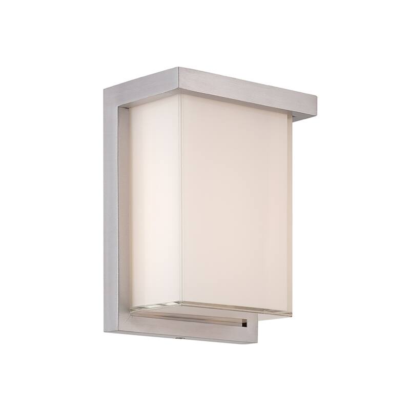 Ledge 8in LED Indoor or Outdoor Wall Light 2700K - Aluminum-3500K - 8-inch
