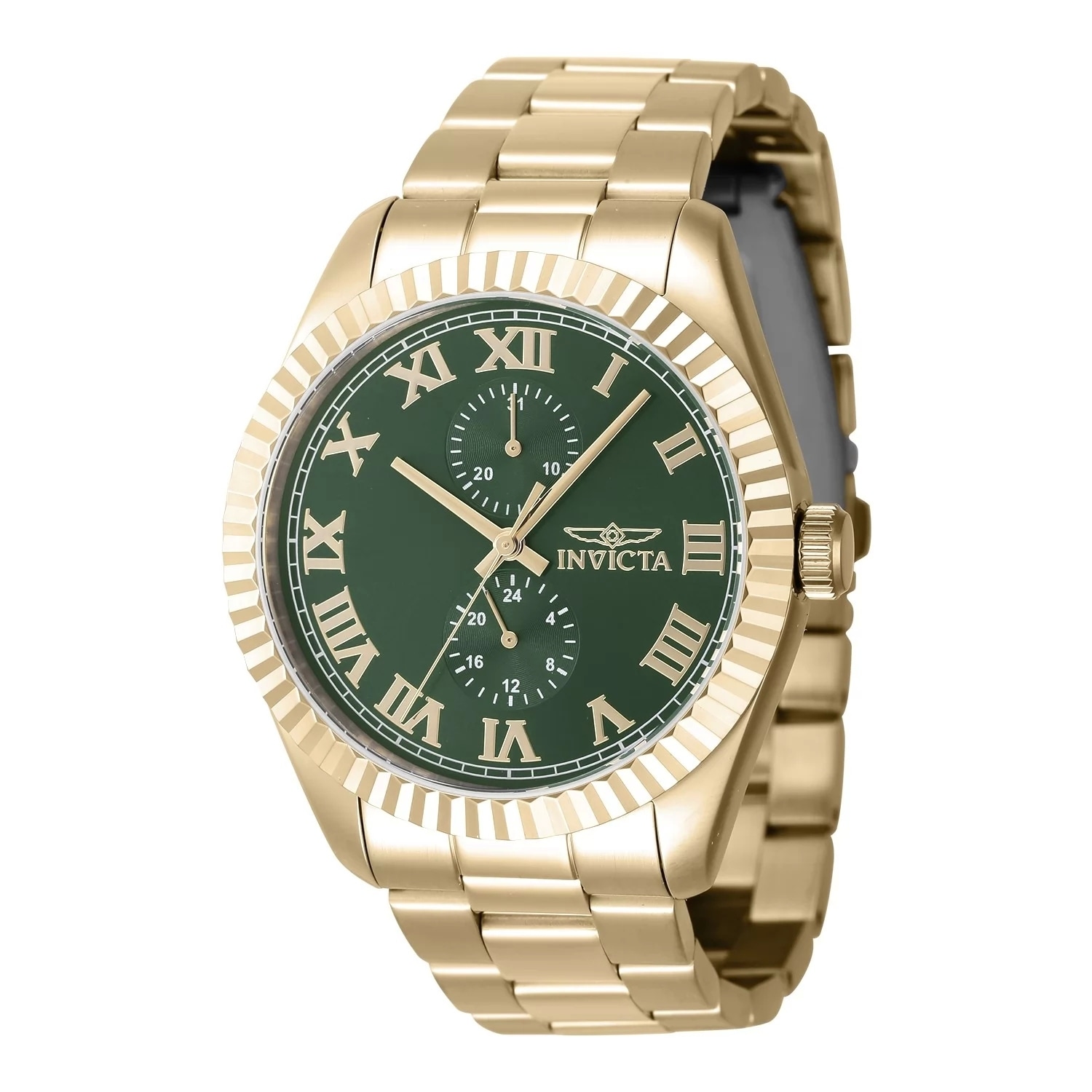 Invicta Men's 47430 Specialty Quartz Multifunction Green Dial Watch